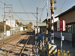 名鉄各務原線「市民公園前」駅